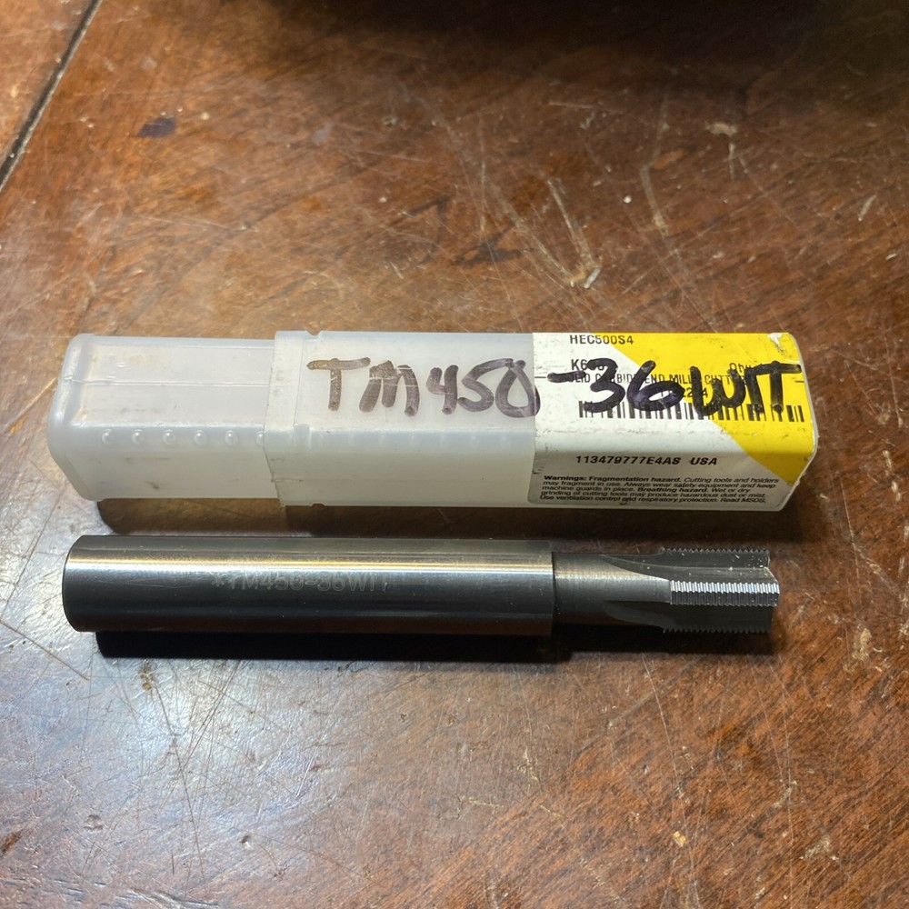 Solid Carbide Thread Mill TM450-36WIT (D6)