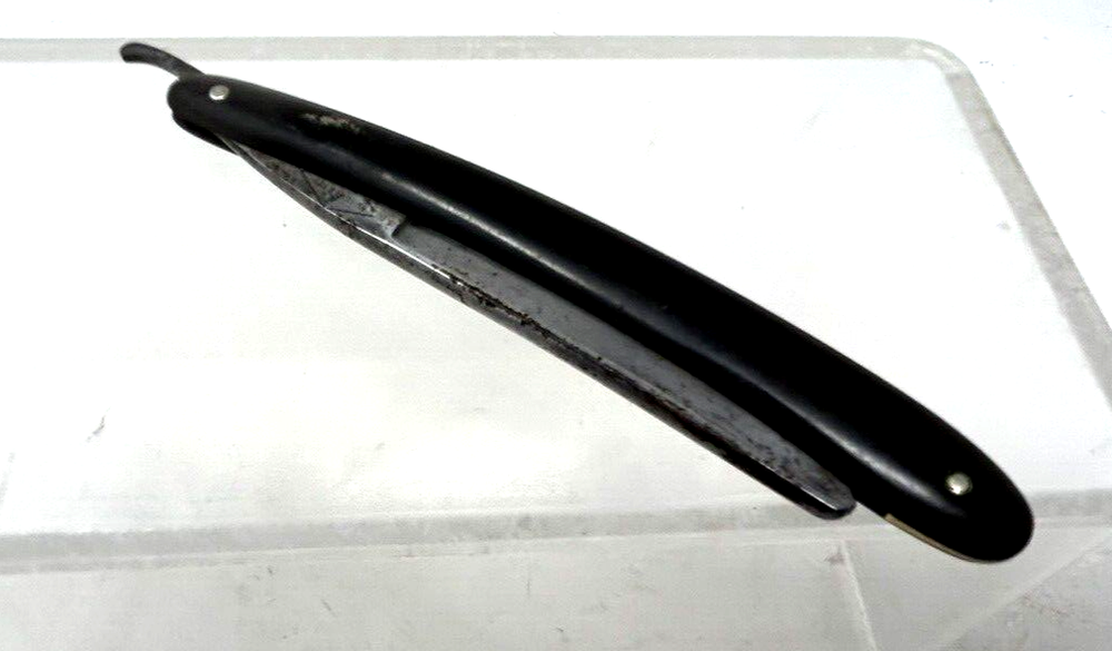 Wilbert Hollow Ground Straight Razor Bakelite Handle