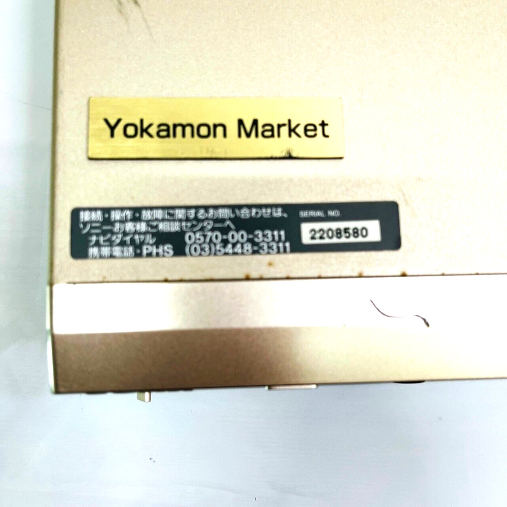 SONY MXD-D400 MD Deck Mini Disk Deck Audio Player Recorder MDLP Teted