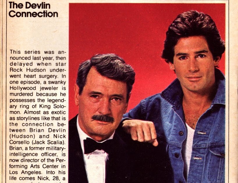 THE DEVLIN CONNECTION / Howard Berk, 1985 TV Script "The Corpse in the Corniche"