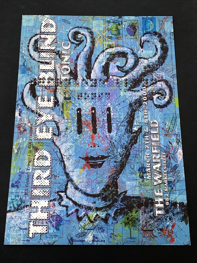 Third Eye Blind Tonic Warfield 2000 Original Bgp Concert Poster