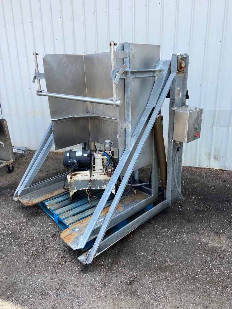 MTC 60" Vat Dumper Galvanized Frame Model: LEC