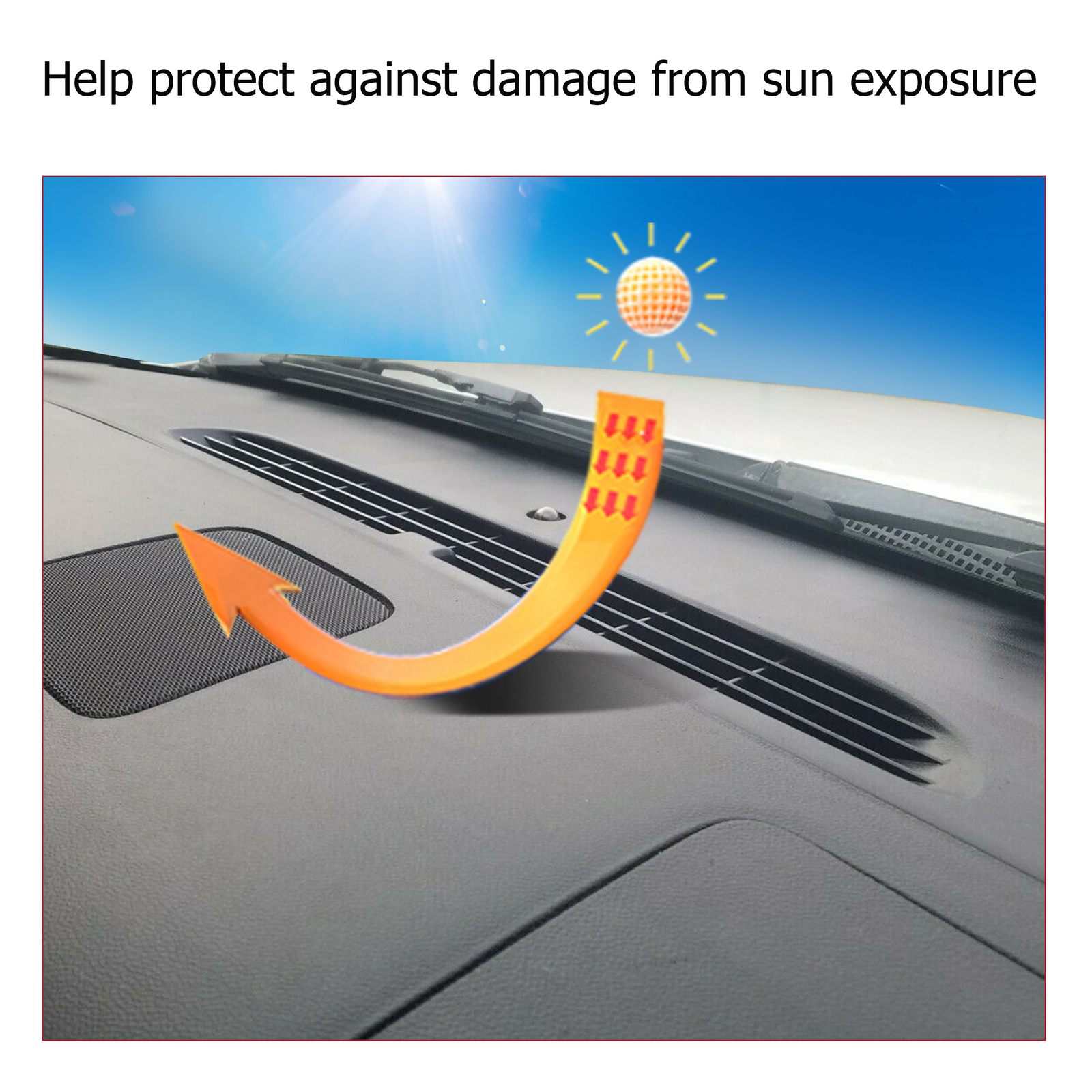 Upper Dash Front Section Trim Panel For 07-13 Chevrolet GMC replace 23224733