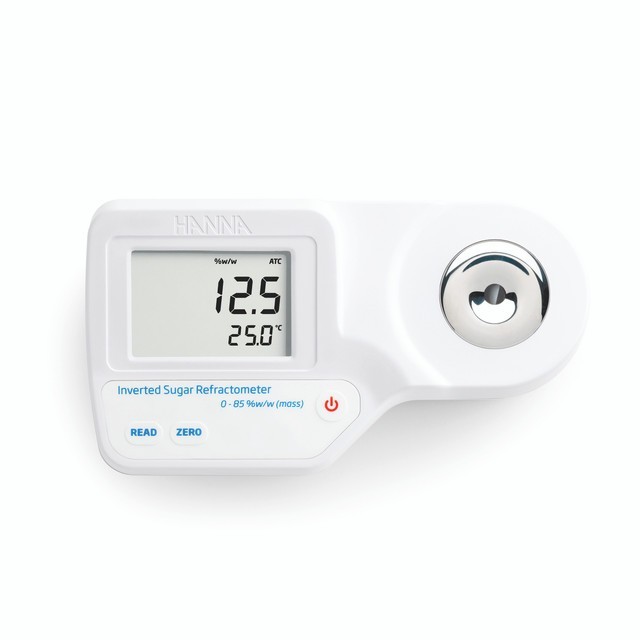 Hanna Instruments Digital Refractometer for % Invert Sugar by Weight Analysis