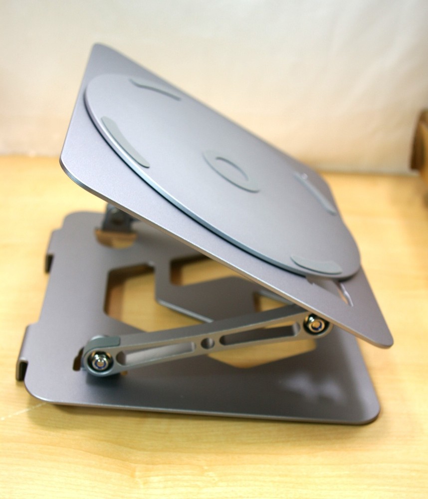 ivoler Adjustable Laptop Stand with 360° Rotating Base, New Open Box