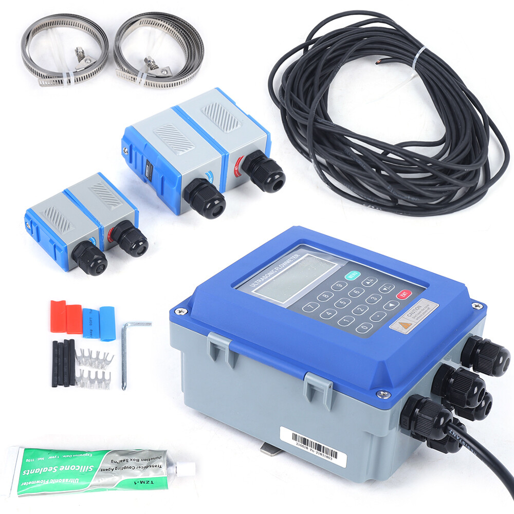 Ultrasonic Flow Meter Tuf-2000b Liquid Flowmeter Dn20-700mm Sensor Ip67 Water