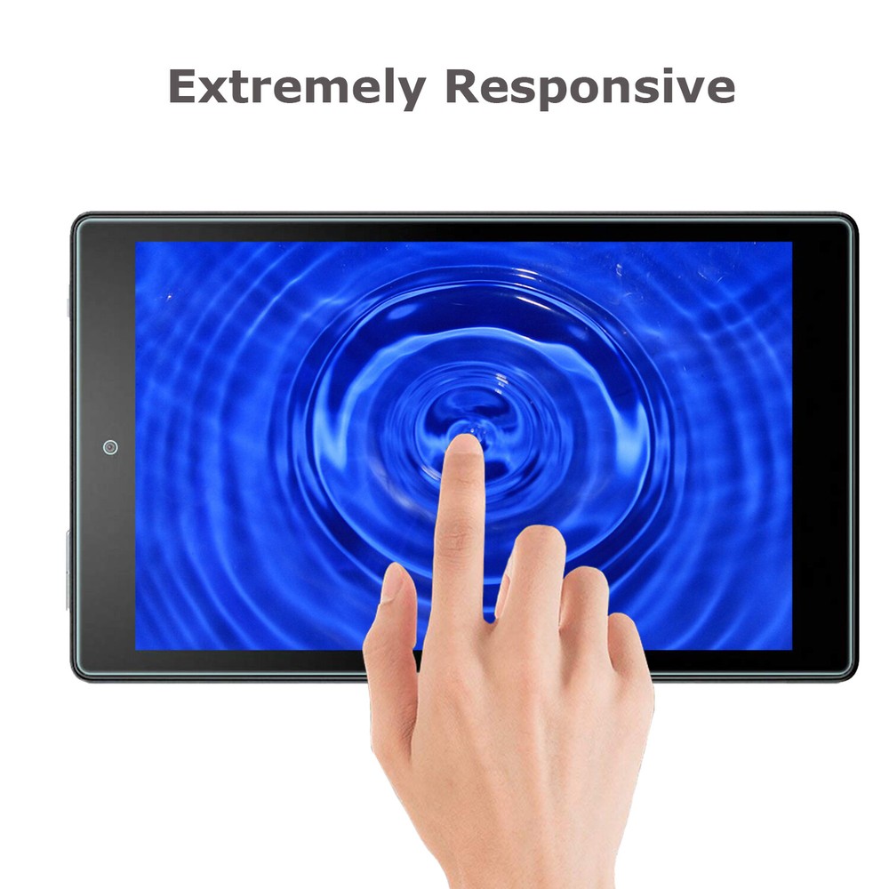 2PCS For Amazon Fire 7" 2019 9th Gen Tempered Glass Screen Protector Bubble Free