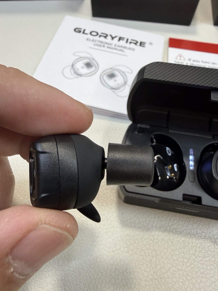 GLORYFIRE Electronic Earbuds Shooting Ear Protection, Noise Reduction