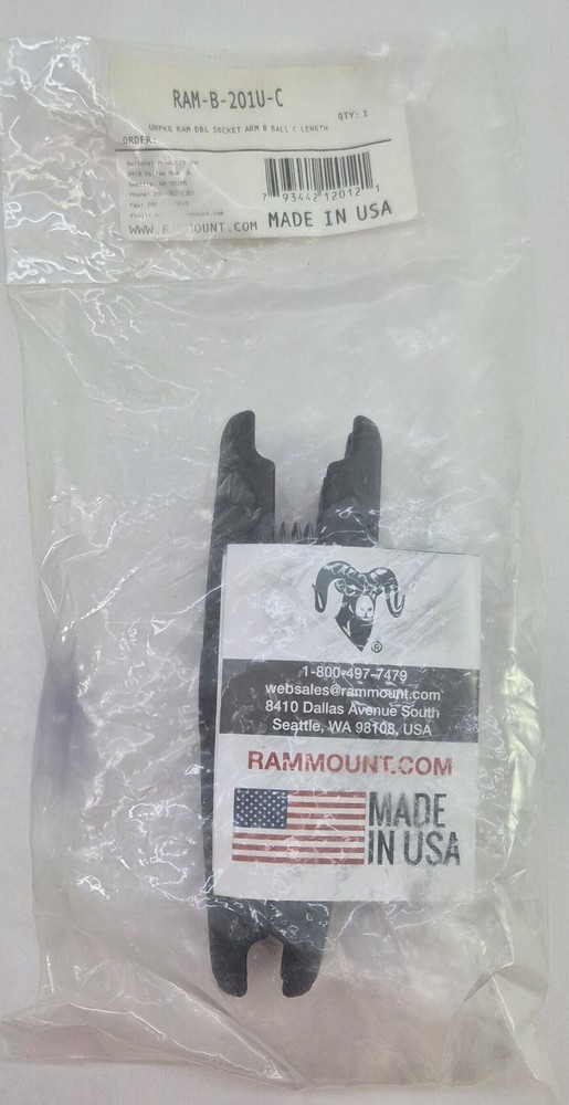 RAM Mounts Double Socket (RAM-B-201U-C)