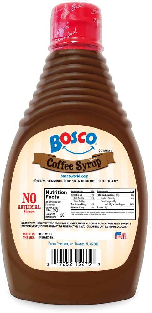 Coffee Syrup 22oz (2 Pack)