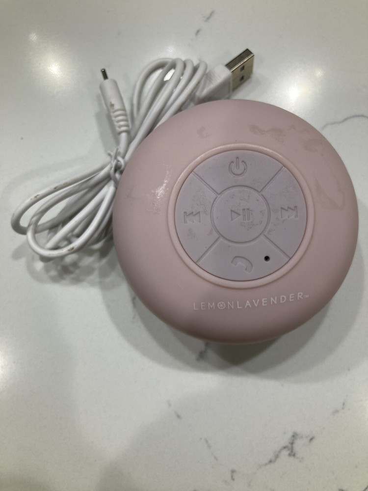 Lemon Lavender Bluetooth Wireless Speaker - Pink