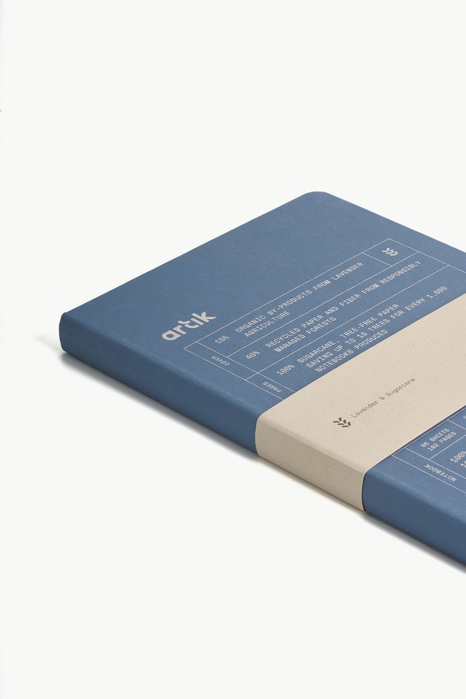 Artik A5 Notebook in Lavender - Plain - NEW