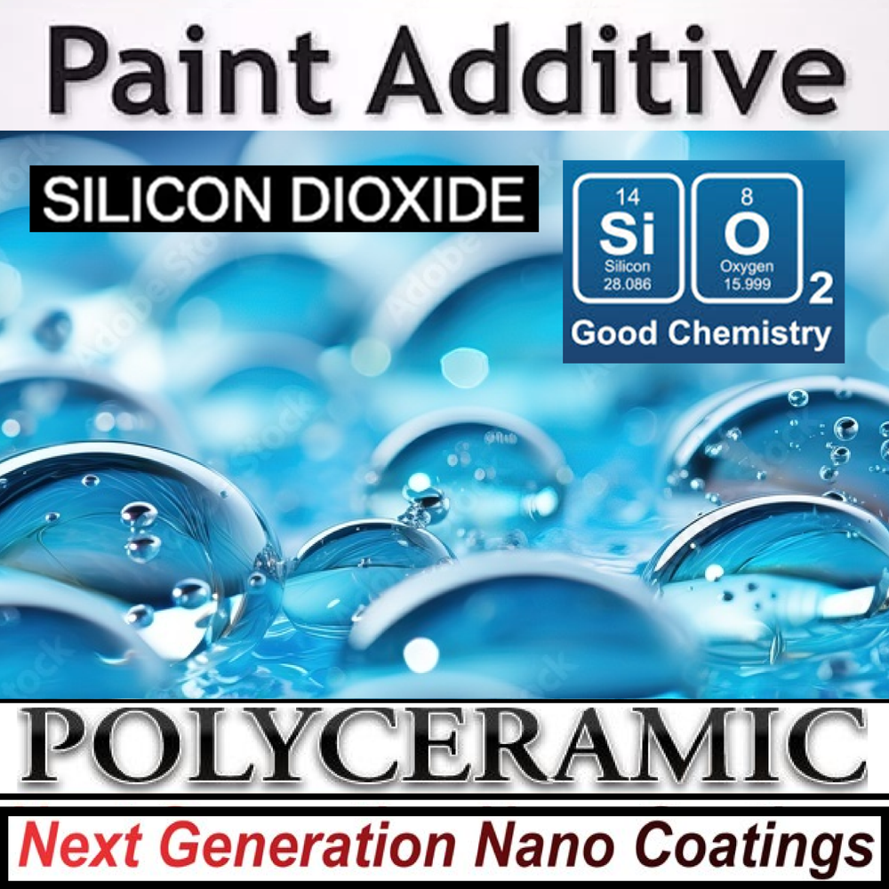 POLYCERAMIC ADDITIVE FOR "LATEX PAINT" PROVIDES LONG TERM ADVANCED PROTECTION