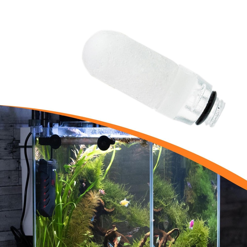 Aquarium Inline CO2 Atomizer Replacement Head CO2 Diffuser Filtration System