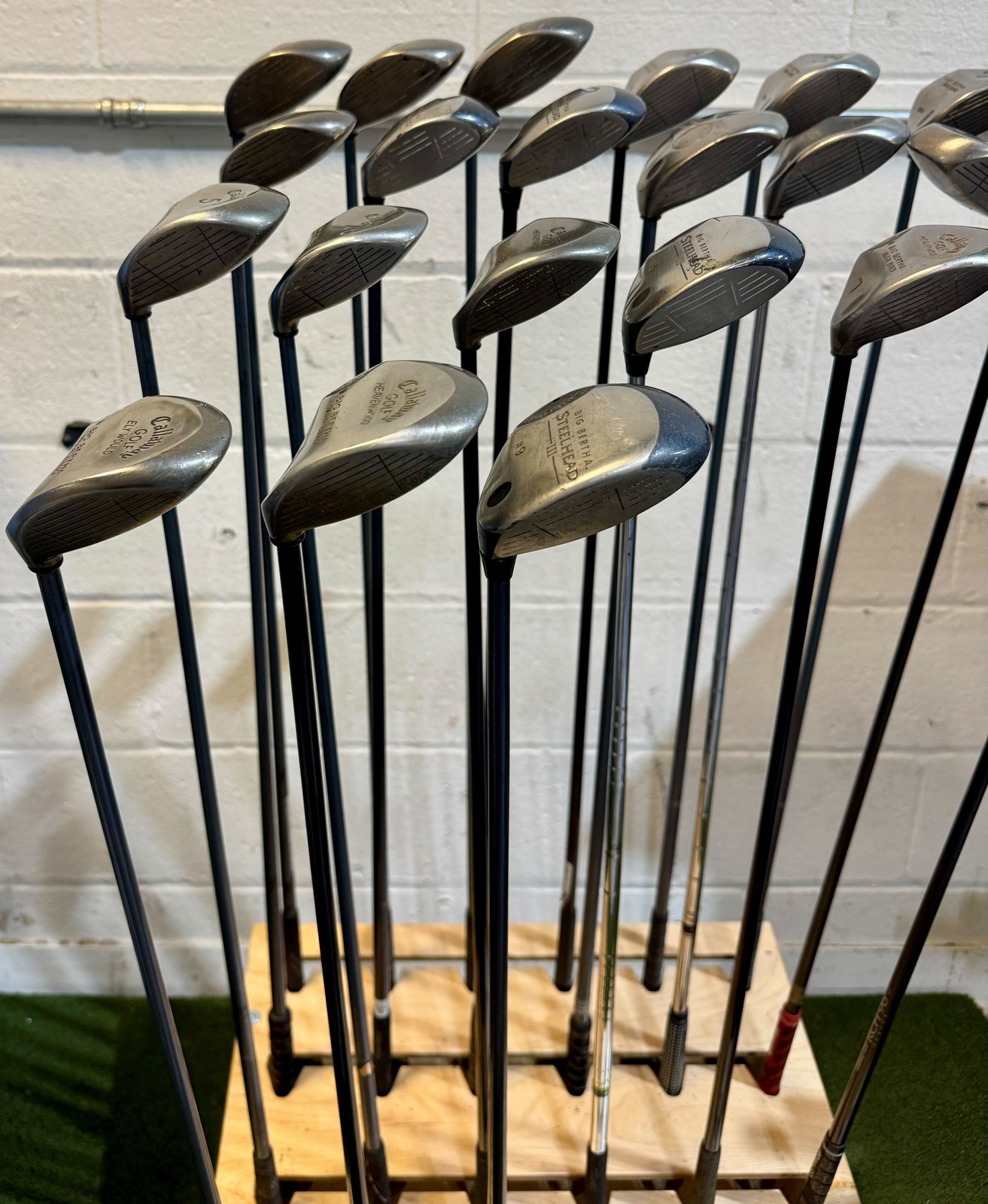 Wholesale Lot of 45 Golf Clubs - Callaway Big Bertha Woods - Mixed Flexes/Lofts