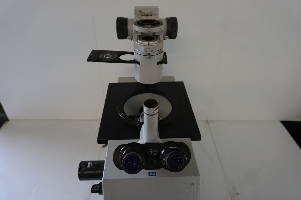 ^^ Zeiss IM35 Inverted Binocular Microscope (SZY26)