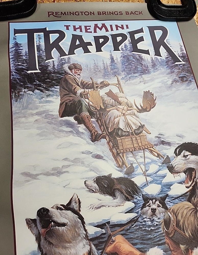 Remmington The Mini Trapper "Through Thick and Thin" Poster Only