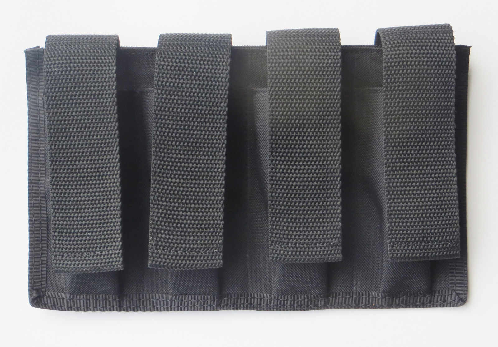 Quad Magazine Pouch - 9MM / 40 S&W / 45 ACP Double Stacked Magazines