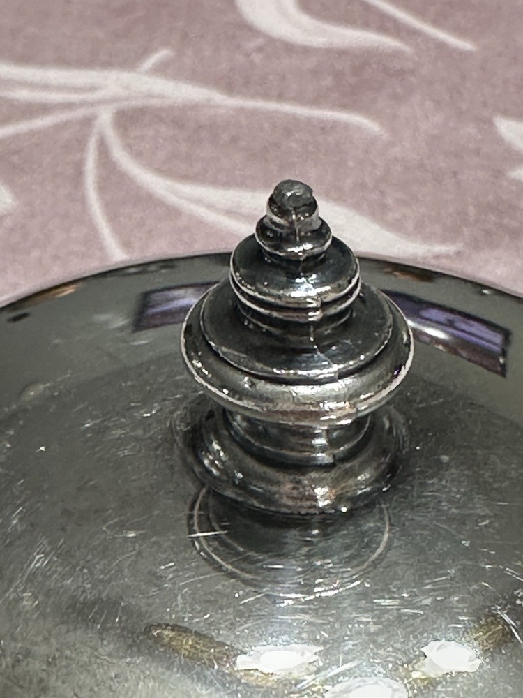 Vintage Silver Oneida Covered Dish Silverplated Butter/Cheese No Glass Insert