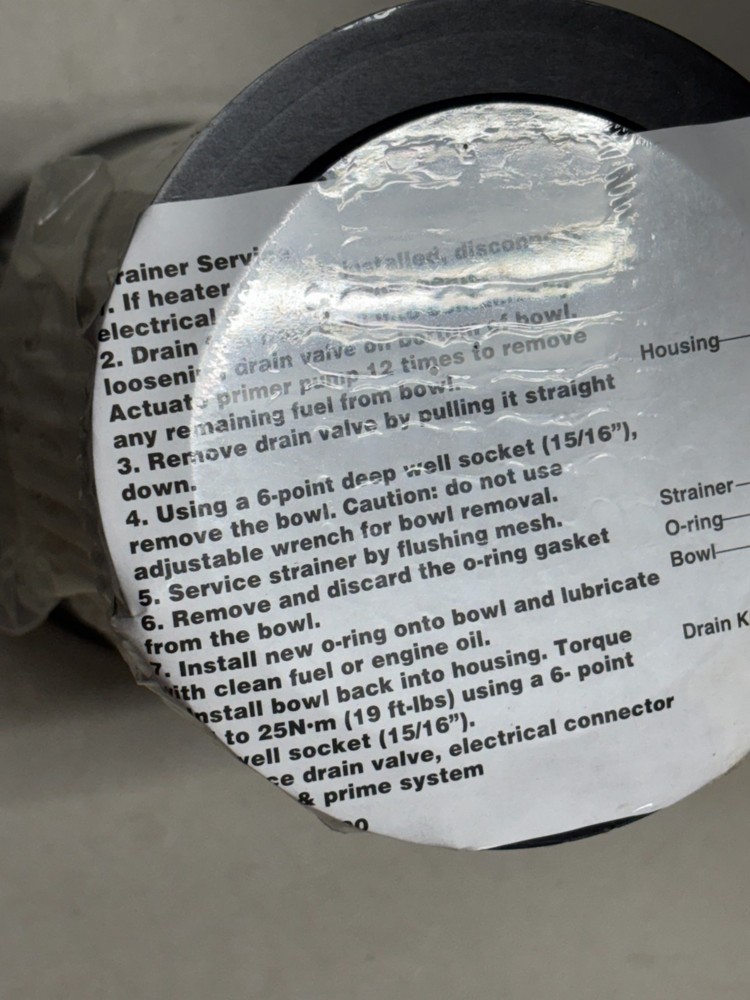 Fleetguard FS19684E Fuel/Water Separator