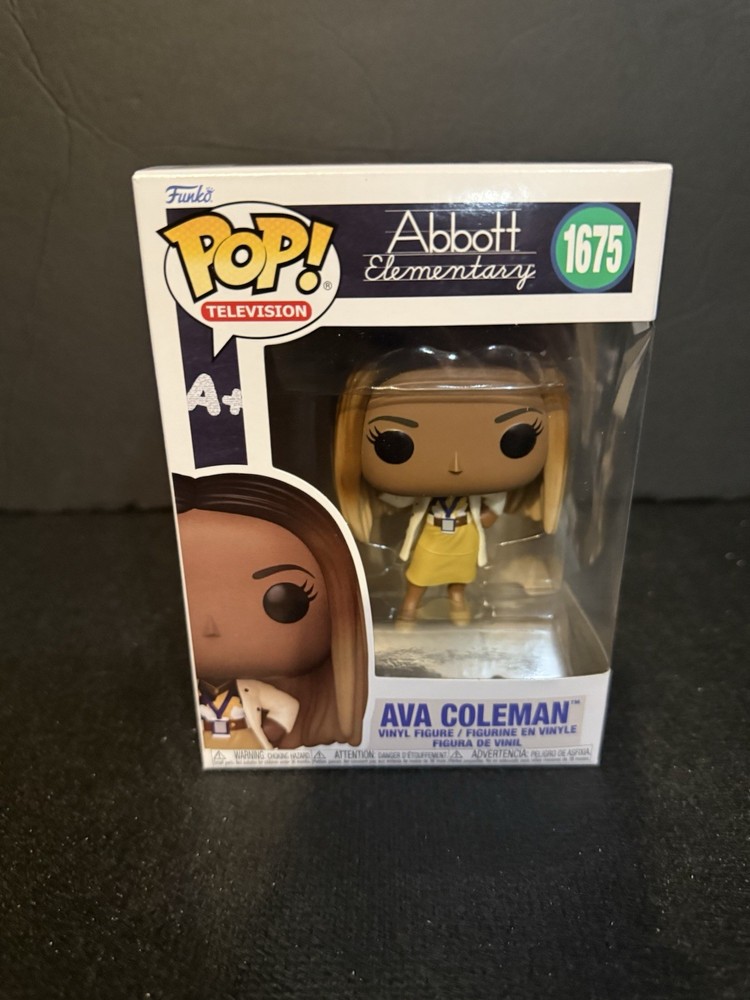 FUNKO POP ! AVA COLEMAN 1675 ABBOTT ELEMENTARY POP TELEVISION DB13