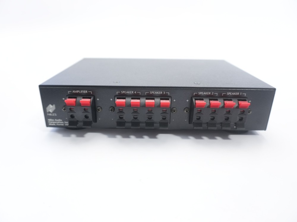 NICE! Niles Audio SPS-4 Speaker Selection System HFWS4 Speaker Selector