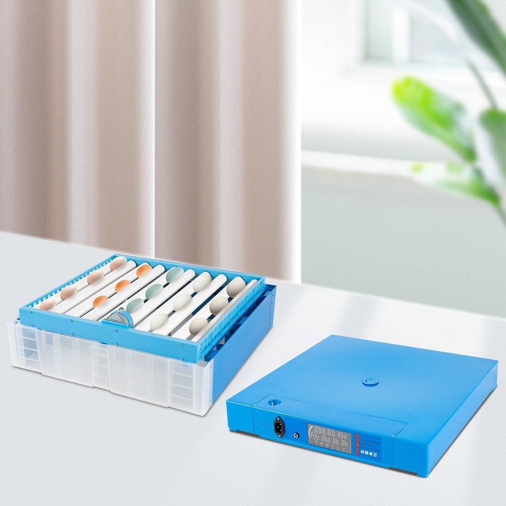 48 egg incubators with fully automatic function and dual power supply 110V