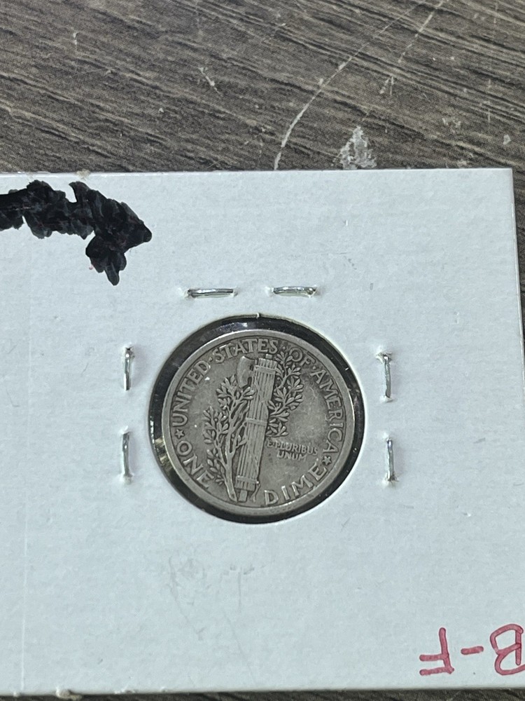 1916 Mercury Dime Silver Choice EF! Two Errors In Cod We Trust🫡 Turn Reverse