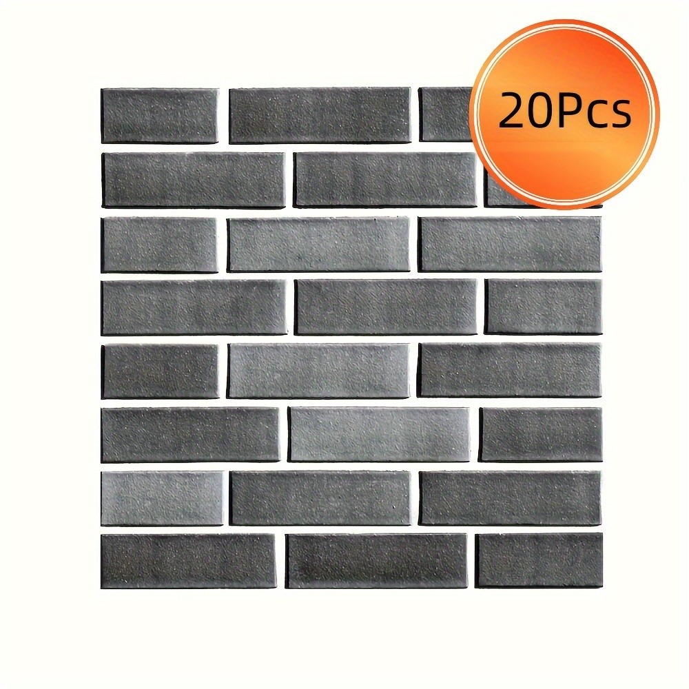 Wall Tile Stickers - Removable for Kitchen/Bathroom Quick Decor