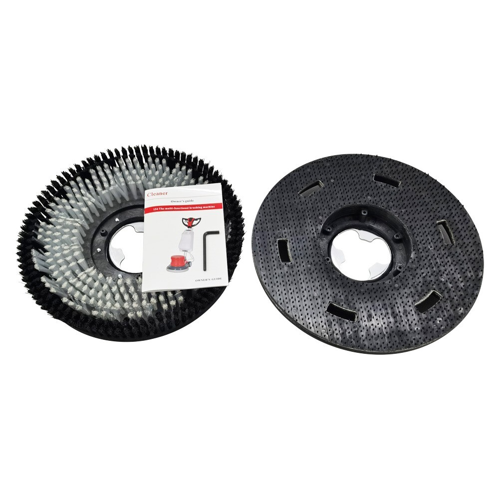 Automatic Floor Scrubber Cleaner Heavy Duty Polisher Floor Buffer Machine 110V