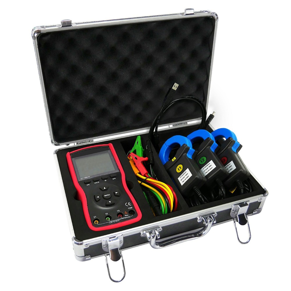 3 Phase Digital Phase Voltmeter Φ40mm With 500 Groups Memory USB Interface