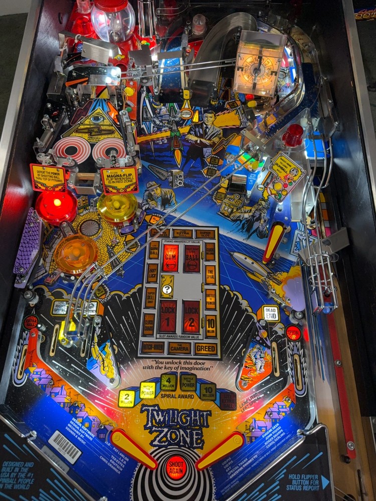 PROTOTYPE Twilight Zone Pinball Machine