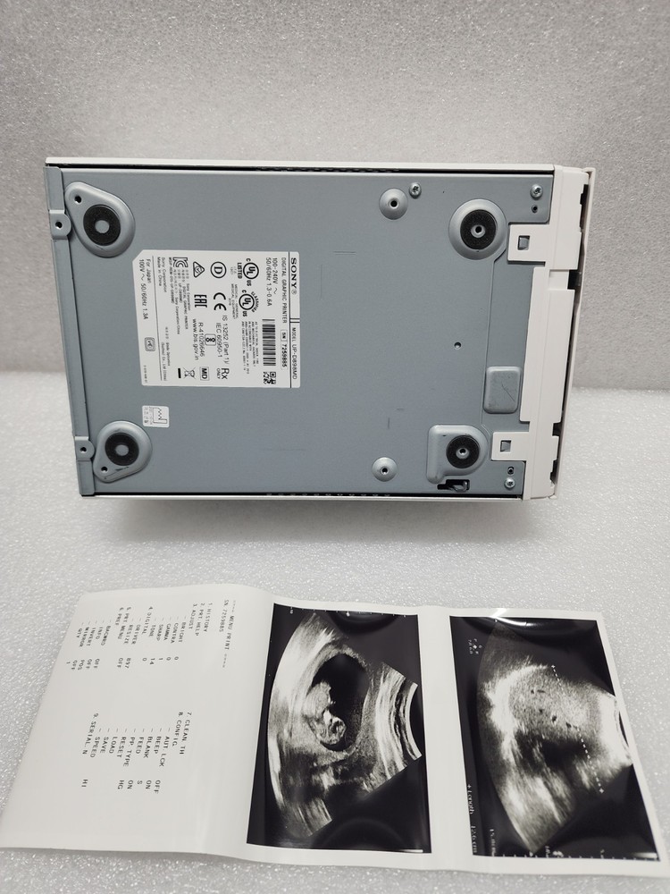 Sony Model UP-D898MD A6 Digital Graphic Printer White Read Description