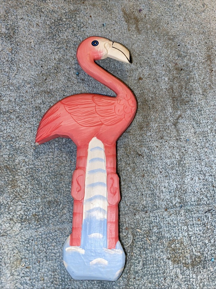 Flamingo Window Thermometer 8X3