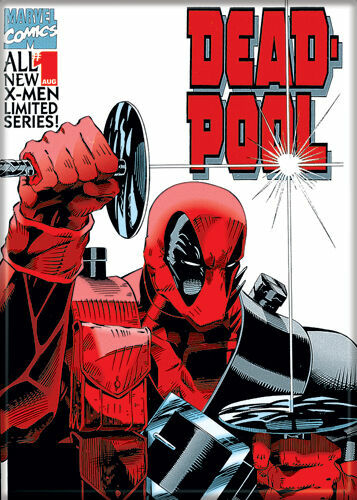 DEADPOOL 30TH LIMITED COMIC COVER MARVEL MAGNET 2.5” X 3.5” NEW