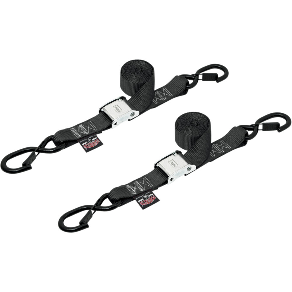 Powertye Mfg Cam Tie-Down - 1.5" - Black | 28622-S