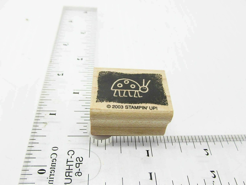 Taking A Walk Ladybug Rubber Stamp - Stamp Set B430