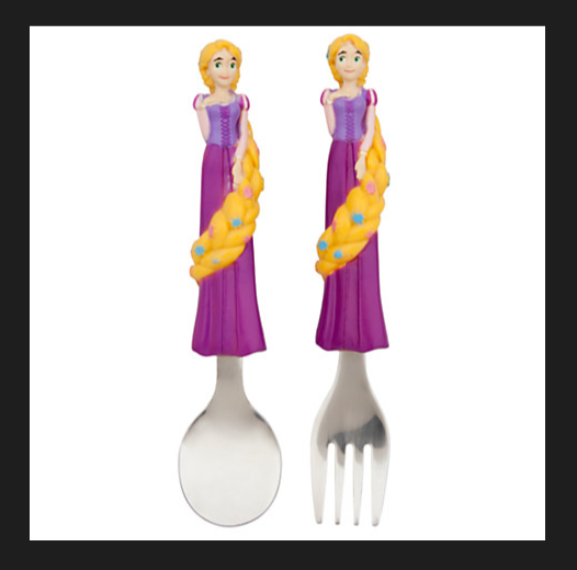 [Disney Store] Rapunzel Flatware - New