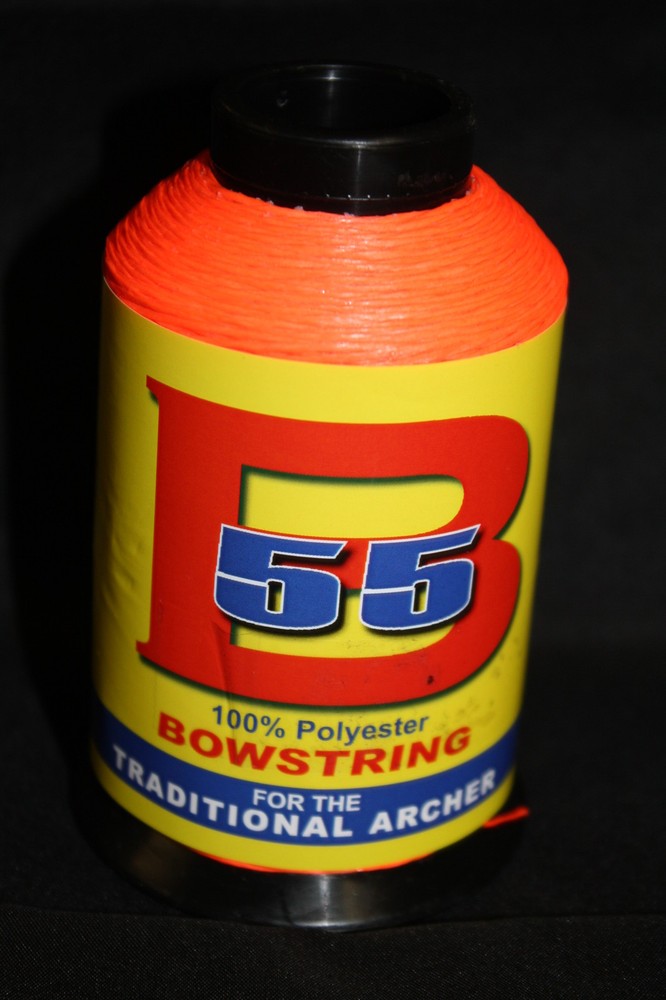 Flo Orange 1/4lb BCY B55 Dacron Bowstring Material Bow String Recurve Crossbow