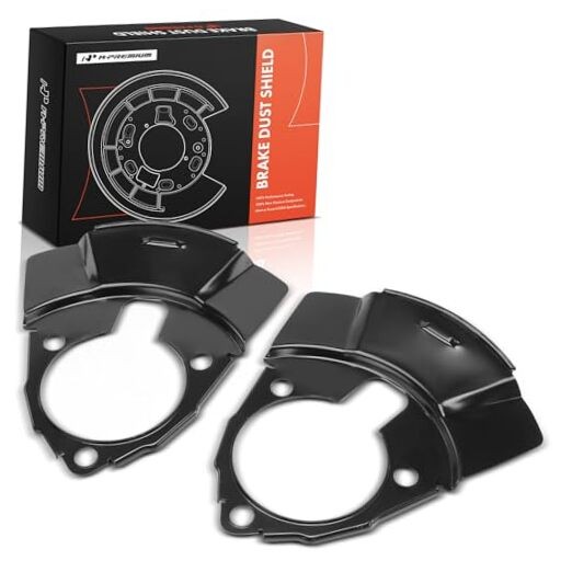 Front Brake Dust Shield Compatible with Chevy, GMC and Cadillac Models -