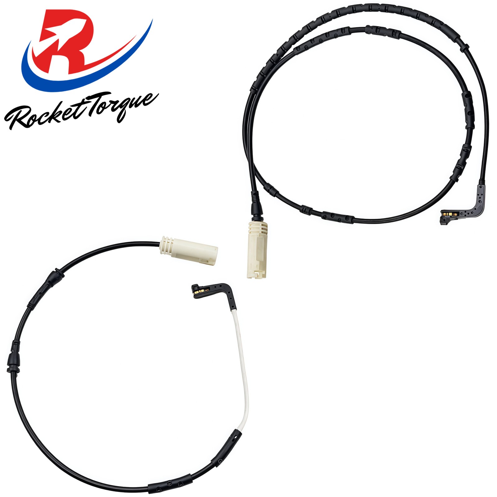 2× Disc Brake Pad Wear Sensor for BMW X1 E84 13-15 L4 2.0L L6 3.0L Front + Rear