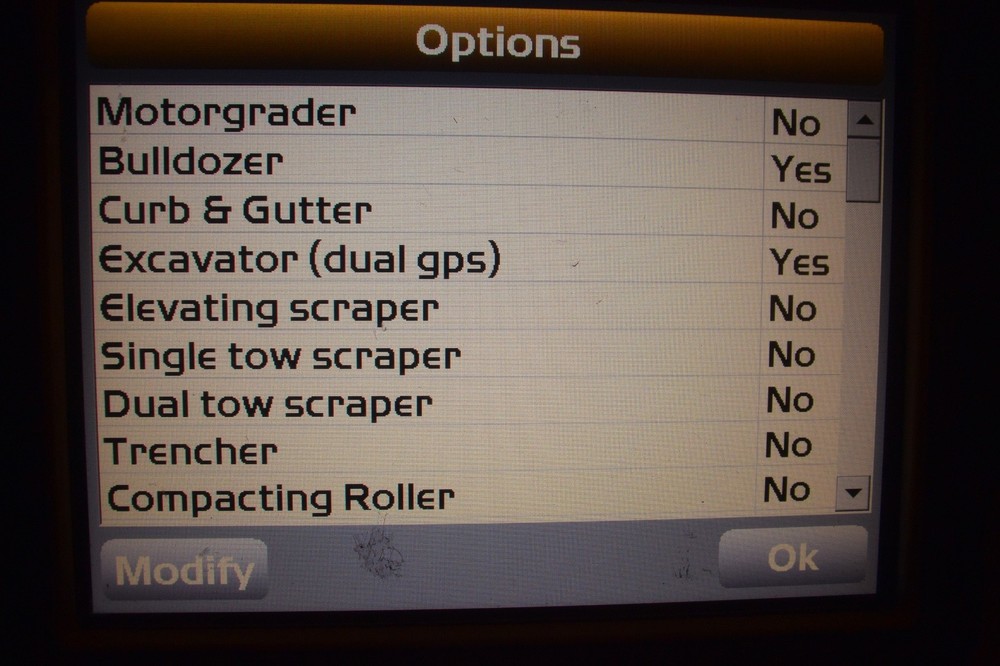 Topcon SmartGrade Control Panel Model GX-55 MANY OPTIONS #874