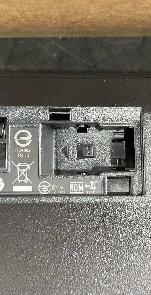 Dell Pro Wireless Keyboard & Mouse Combo KB3121Wt Black USB Receiver Set