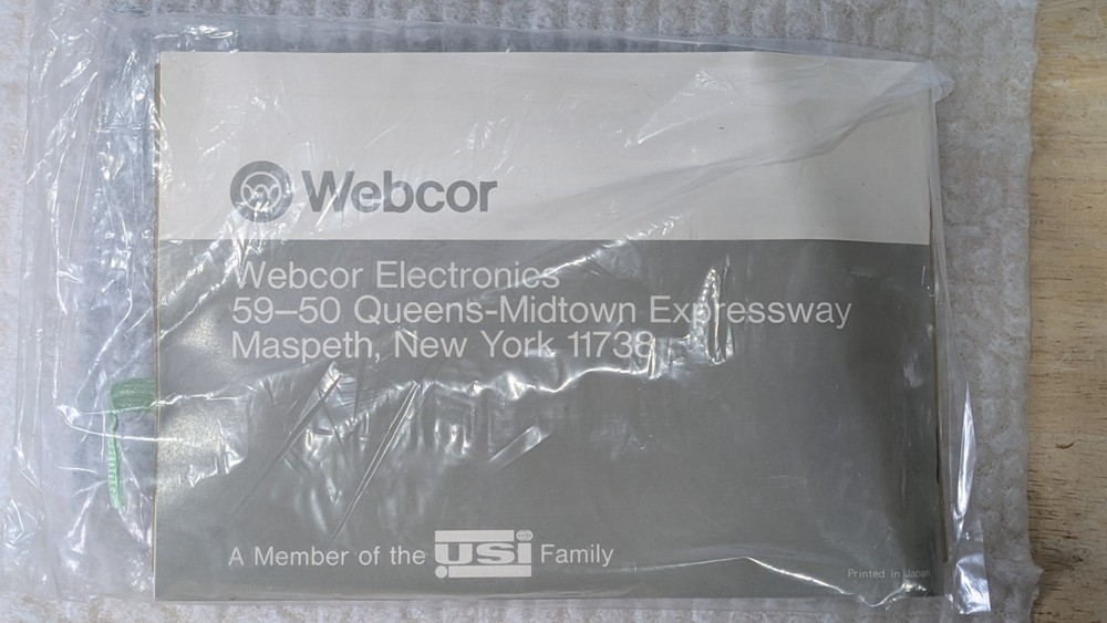 Webcor TC240 New Recorder(Works)