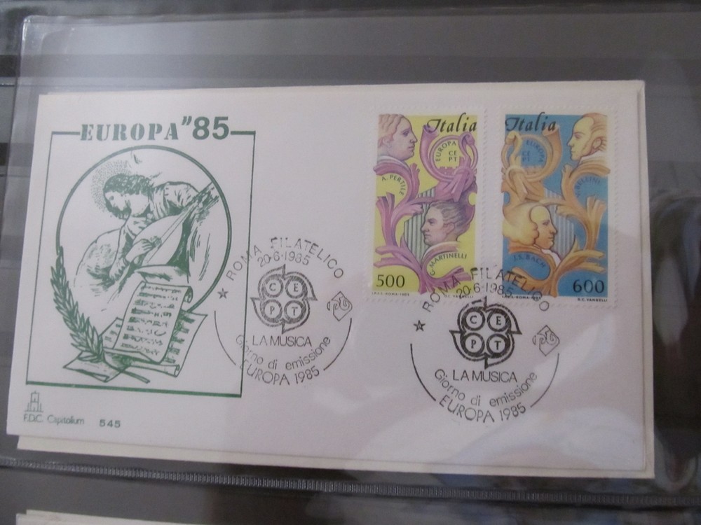 Italy Cancellation Envelope Rome 1985 BU LR113P31F121