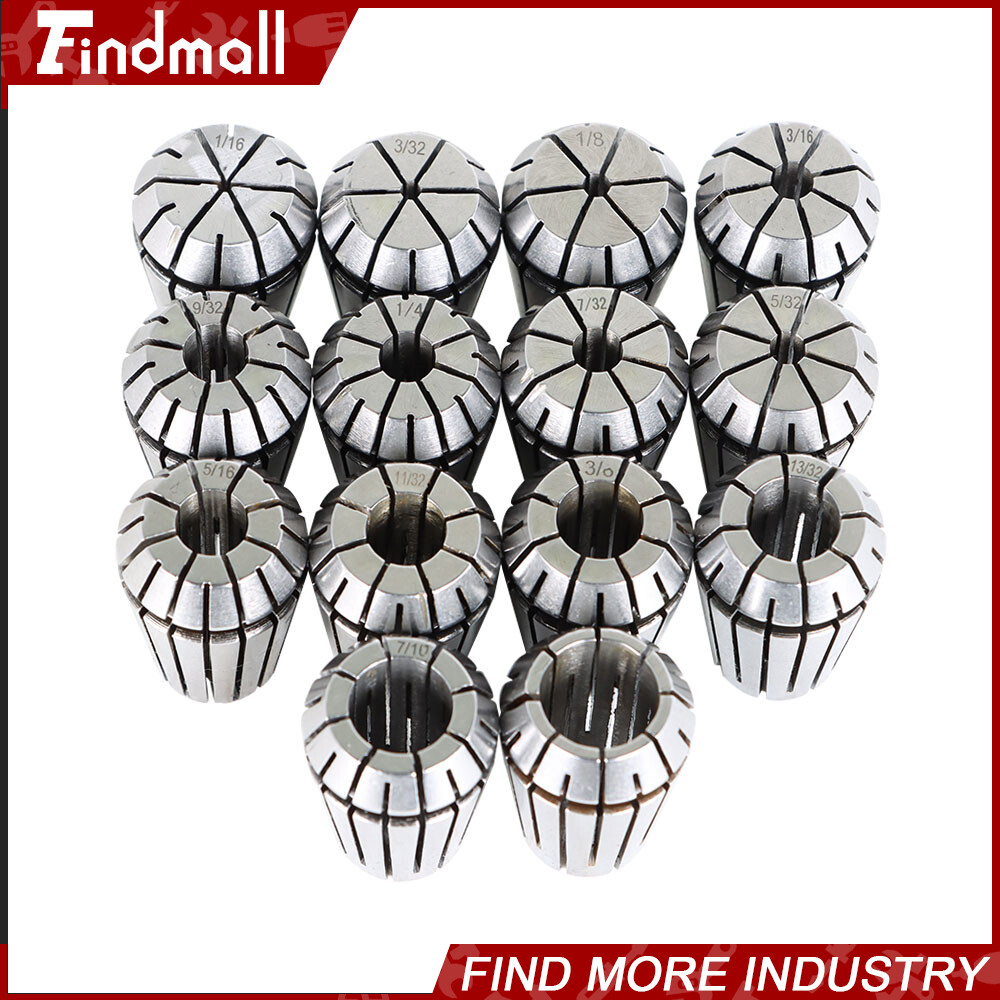 ER11/ER16/ER20/ER25/ER32/ER40 Spring Collet Set For CNC Milling Lathe Machine