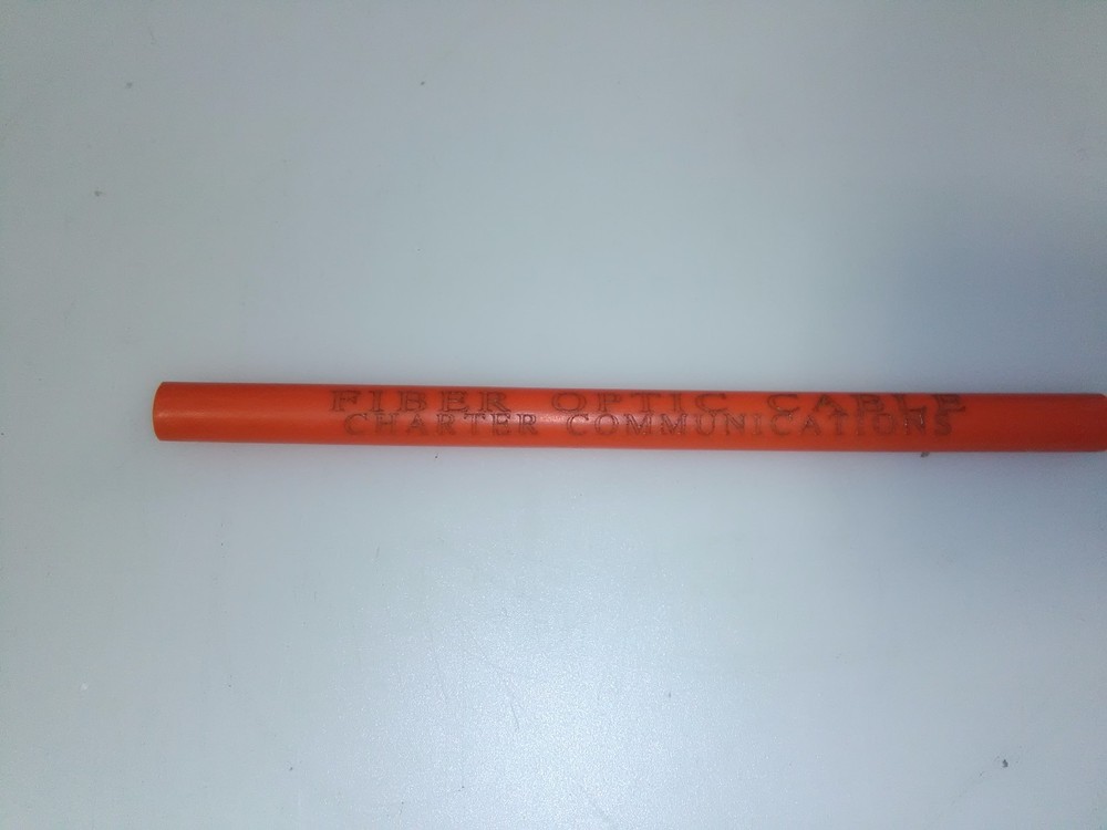 Fiber Optic Cable Wrappers 8"ORNG  25 pack