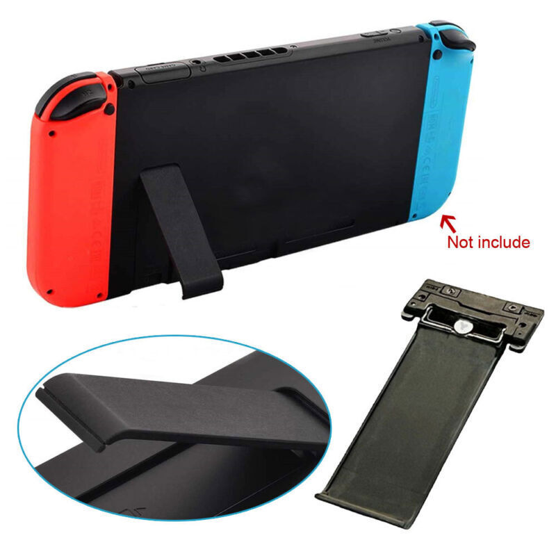 3IN1 Back Bracket Kickstand Stand Holder w/Screw For Nintendo Switch Replacement