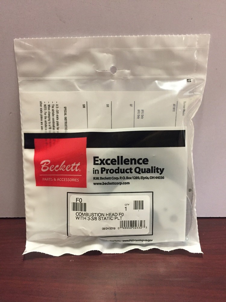 BECKETT COMBUSTION HEAD F0