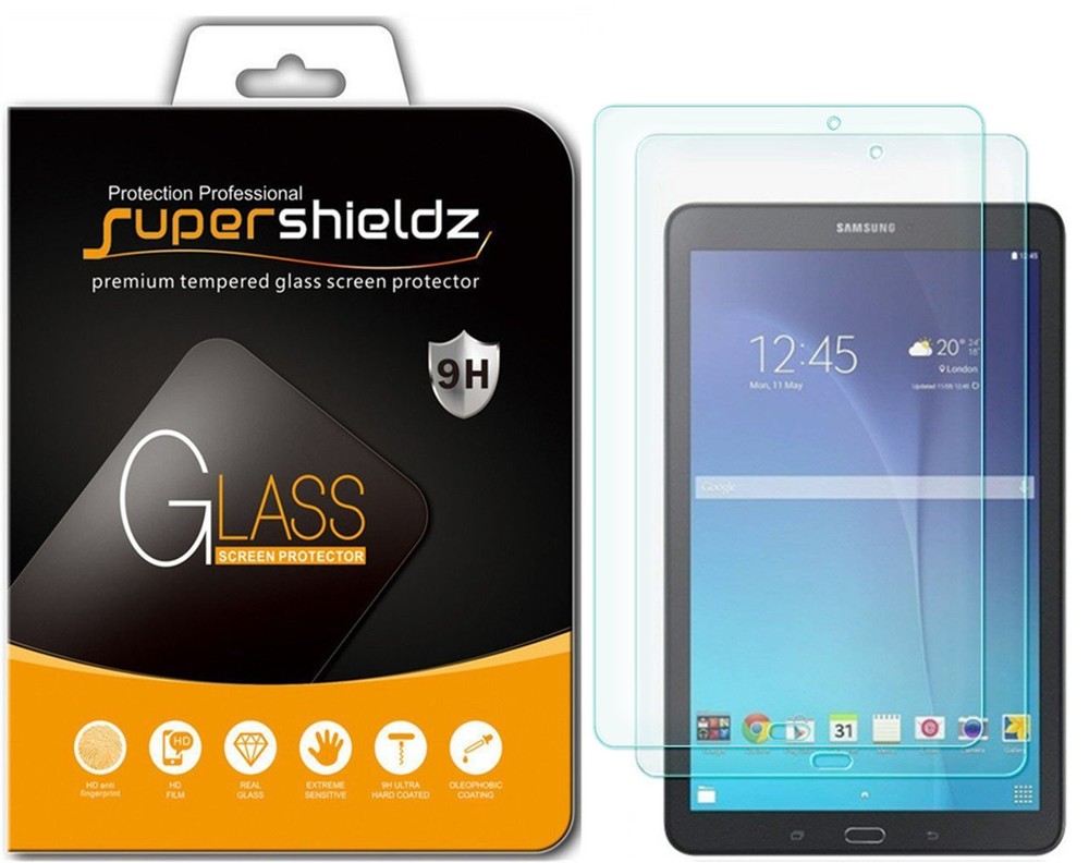 2X Tempered Glass Screen Protector for Samsung Galaxy Tab E 9.6 / Tab E Nook 9.6